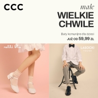 Obuwie komunijne dla dzieci w CCC – zobacz naszą ofertę!