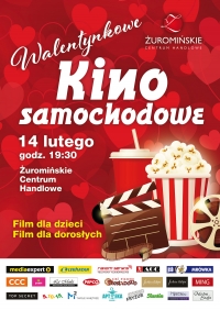 Walentynkowe kino samochodowe