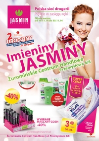 Imieniny JASMINY
