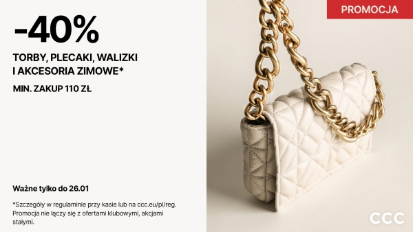 CCC Torebki, plecaki, walizki -40%