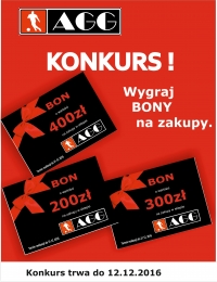 Wygraj bony na zakupy w AGG