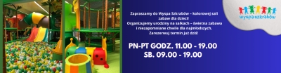 Zapraszamy na Salę Zabaw