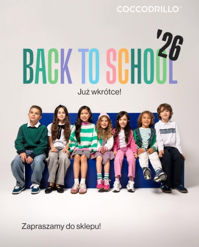 BACK TO SCHOOL W COCCODRILLO